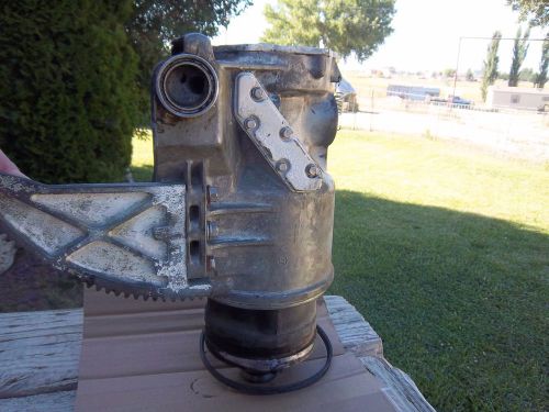 Omc upper gearcase complete high profile h/p electric shift stringer v8 rare nla