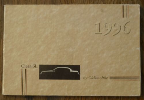 1996 oldsmobile ciera sl owners manual book