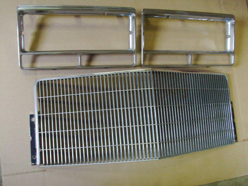 1982 1983 1984 1985 cadillac eldorado grill headlight bezels 
