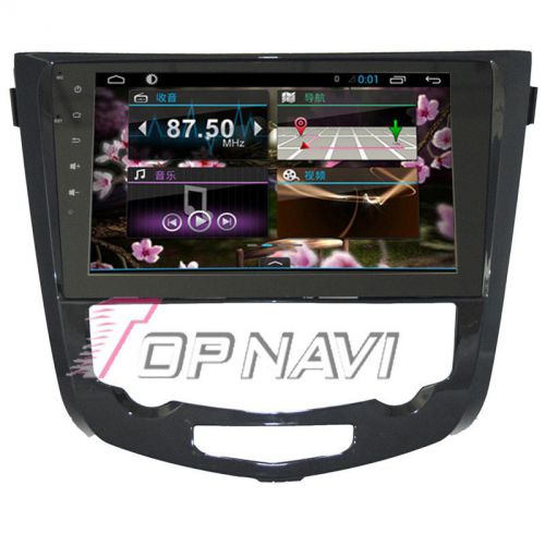 10.1&#039;&#039; quad core android 4.4 car gps navigation for nissan x-trail radio stereo