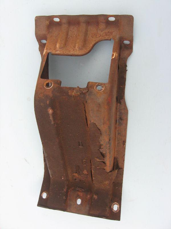 1957 chevy convertible/hardtop/nomad sedan/wagon hood latch support housing  