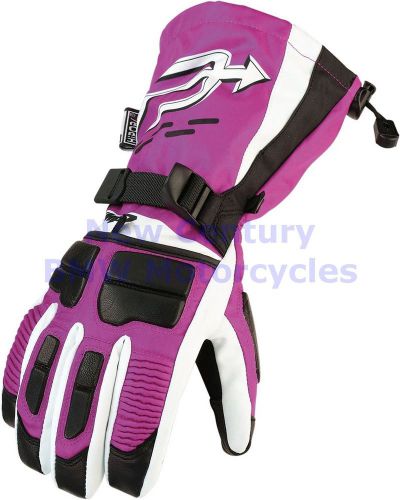 Arctiva women's medium purple comp gloves
