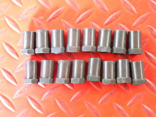 Procomp rocker arm posi pozi lock steel nuts 7/16 - 20 thread new free u.s. ship