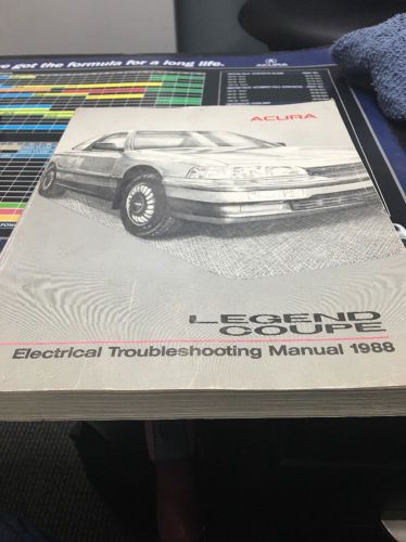 1988 acura legend coupe electrical troubleshooting manual