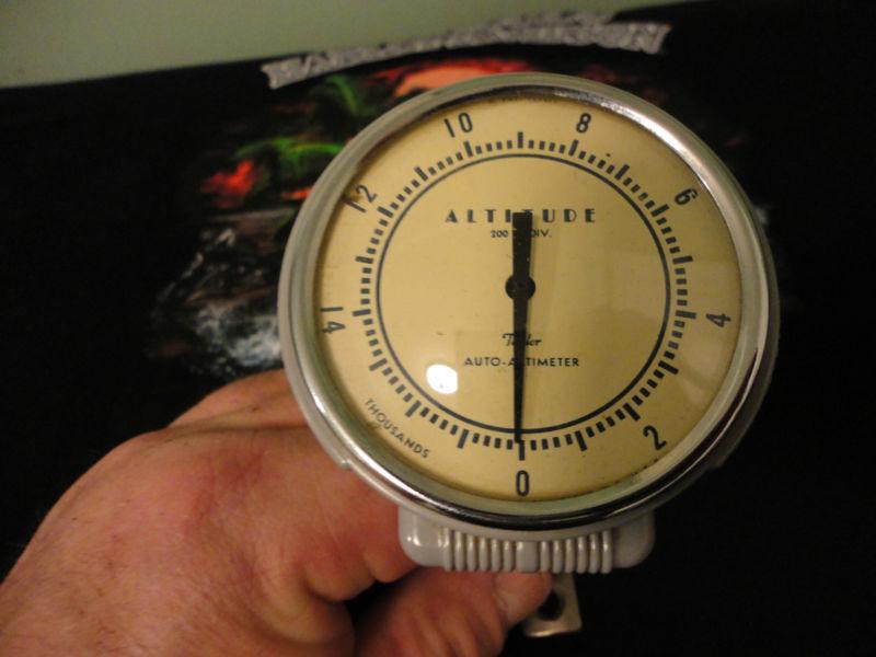 Late 40 s autometer altitude gauge 