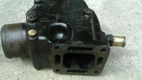 Mercruiser exhaust riser used with 87114 center riser.