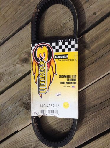 Pro series snowmobile ultimax3 belt model 140-4352u3 power transmission carlisle