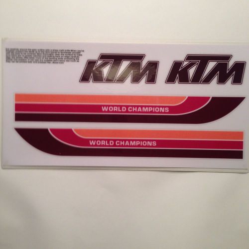 Ktm, 1978 tank decals, universal self-cut sheets - ktm-de-7800-tasc