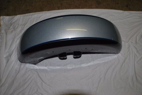 Harley davidson road king front fender midnight blue and silver 00-13
