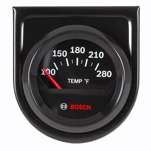 Sunpro fst8211 water/oil temp. 2" black dial face 60&amp;deg; dial sweep
