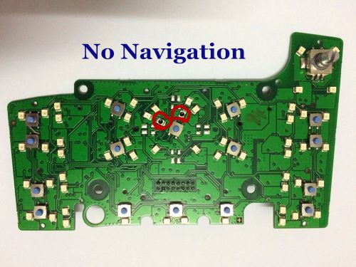 No navigation multimedia mmi control panel for audi a6 q7 key board 4l0 919 610