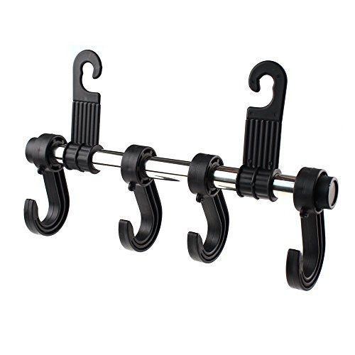 Lotw high quality multi function car seat back hanger organizer hook headrest