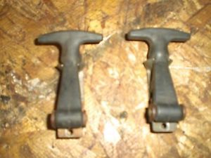 Snowmobile hood straps