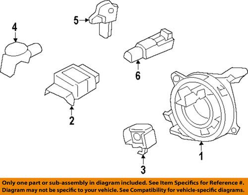 Ford oem cp9z14b345a air bag-side impact sens