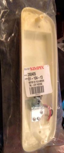 Nos bombardier taillight housing p/n 01-104-13