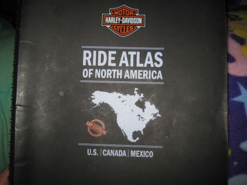 Harley davidson ride atlas of north america