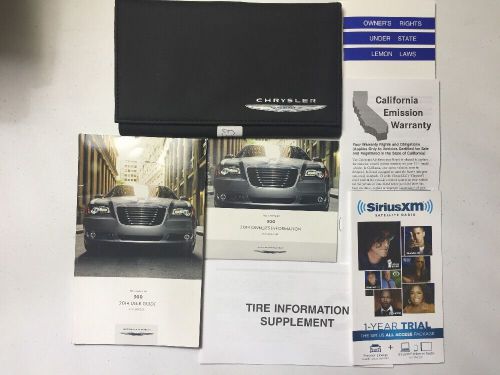 2014 chrysler 300 user guide owners manual set  dvd w/ case &amp; free fast shipping