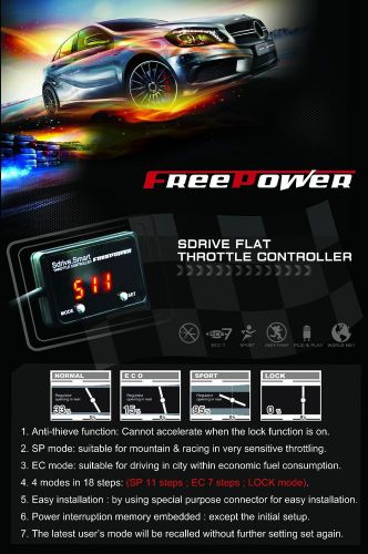 Electronic throttle controller for saab freepower sdrive sp11