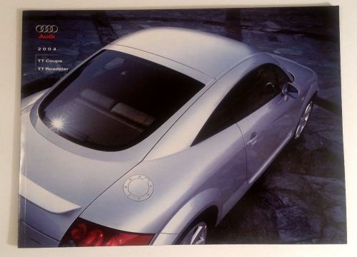 2004 audi tt coupe tt roadster sales brochure