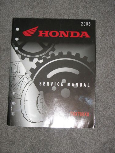 Trx700xx service manual honda 2008 61hp600