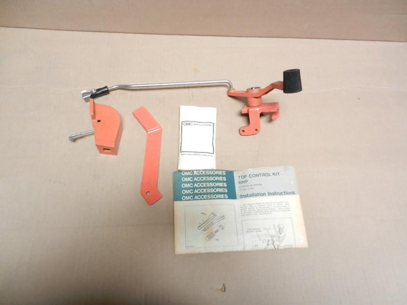 Johnson / evinrude 6 hp. top mount control kit. oem part #171797 mm31