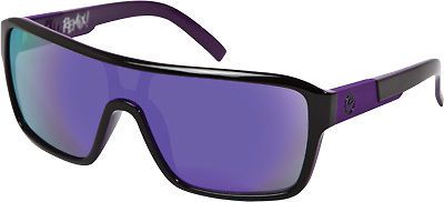 The jam remix sunglasses jet w/purple ion lens