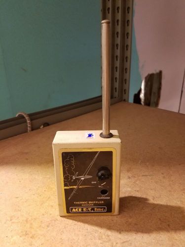 Vintage ace r/c thermic sniffler receiver 1 used