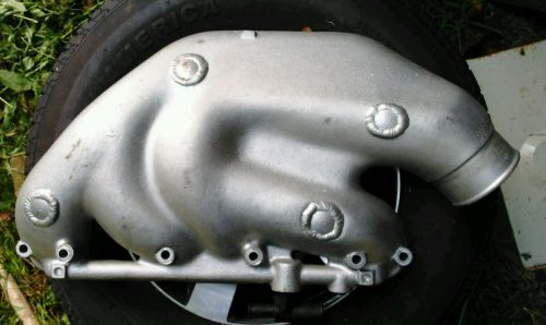 Indmar aluminum exhaust manifold, lcr 531301