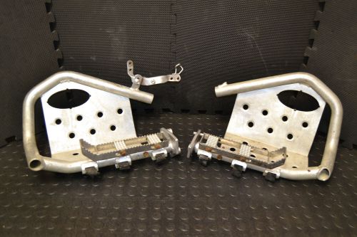 08 yamaha raptor 700 heel guard footwells left &amp; right 06-14 custom