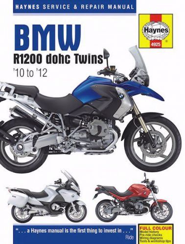 Bmw r1200 dohc twins repair manual 2010-2012: r1200gs, r1200gs adventure, r1200r