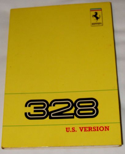 1989 ferrari owners manual