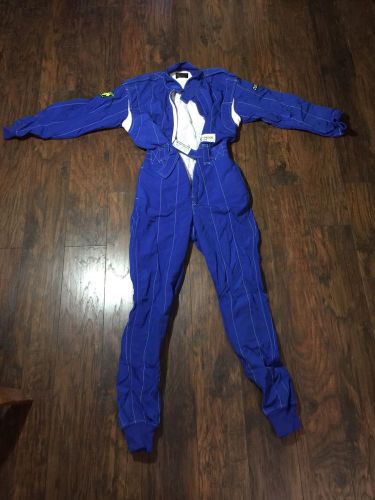 Vintage rare descente racing suit type 1 cordura size ll(xl) blue