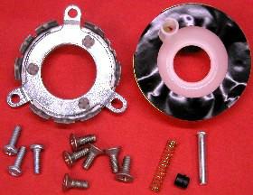 1969-1970 camaro chevelle nova wood steering wheel horn mount kit with tilt