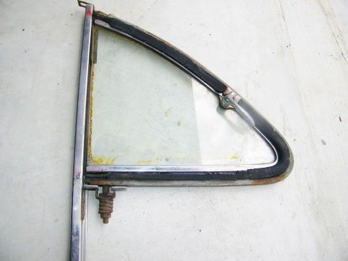 1949 1950 1951 ford used tudor sedan passenger side quarter vent window.