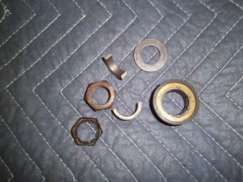 Jaguar  xke/e-type series 3 steering wheel locking nut and componets