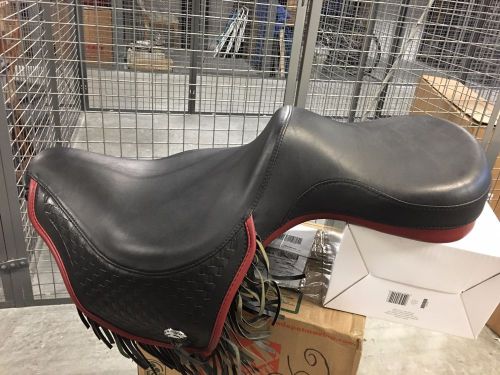 Springer two up seat red trim