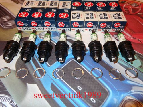 ‘nos’ ac-r46s spark plugs......gto, lemans, firebird, nash, desoto, etc....
