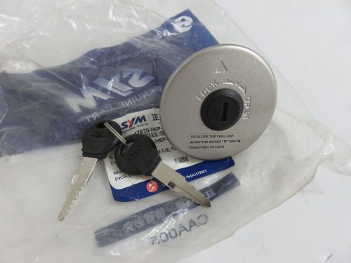 Oem sym citycom shark euro mx fuel tank cap set 17620-h6p-000
