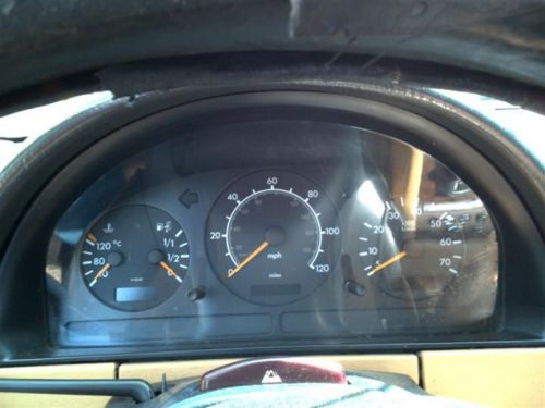 Speedometer 163 type cluster ml430 mph from 1/99 fits mercedes ml-class 315008
