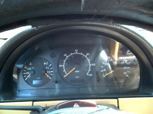 Speedometer 163 type cluster ml430 mph from 1/99 fits mercedes ml-class 315008