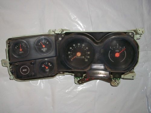 1973 chevy truck instrument cluster speedometer bezel
