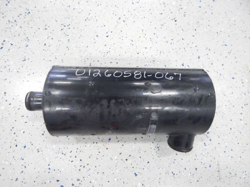 Polaris watercraft 2002 virage i black exhaust silencer 1260581-067