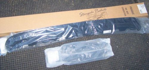 Brand new - stampede brand 3-piece bug shield for 02 ram pickup (smoke) 3243-2