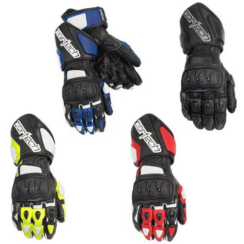 Cortech impulse rr leather road/track motorcycle gloves