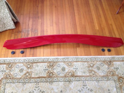 00-05 chevy monte carlo ss victory red vertical rear deck trunk spoiler wing p