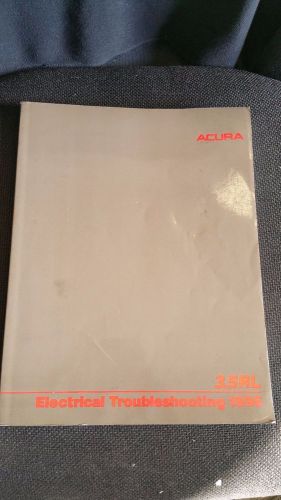1996 acura 3.5 rl electrical troubleshooting service manual