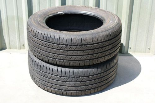 2 used michelin latitude tour hp  235-65-18  tires 90% tread
