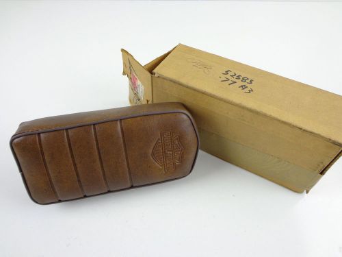 Harley davidson brown vinyl tall backrest pad 52585-77 #3