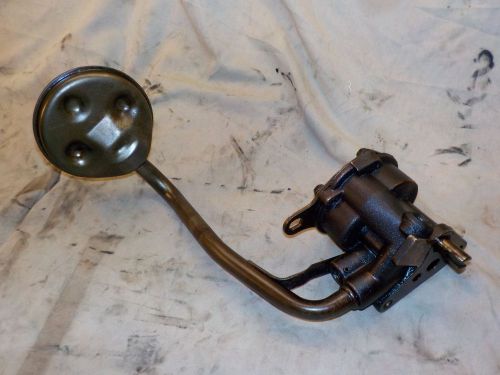 91-95 jeep wrangler 4.0 liter 6 cylinder engine oil pump w pick up screen yj2