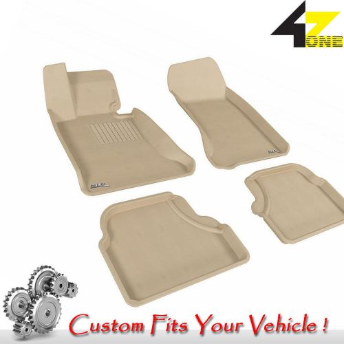 3d fits 2008-2010 bmw 528i g3ac63559 tan waterproof front and rear car parts for